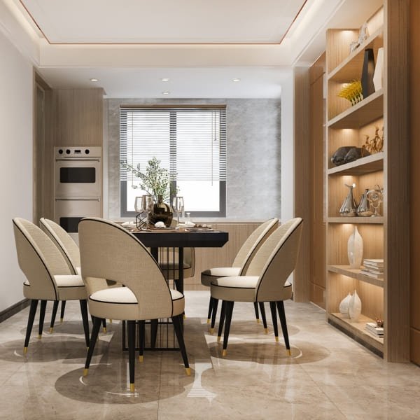 Dining area interior designer